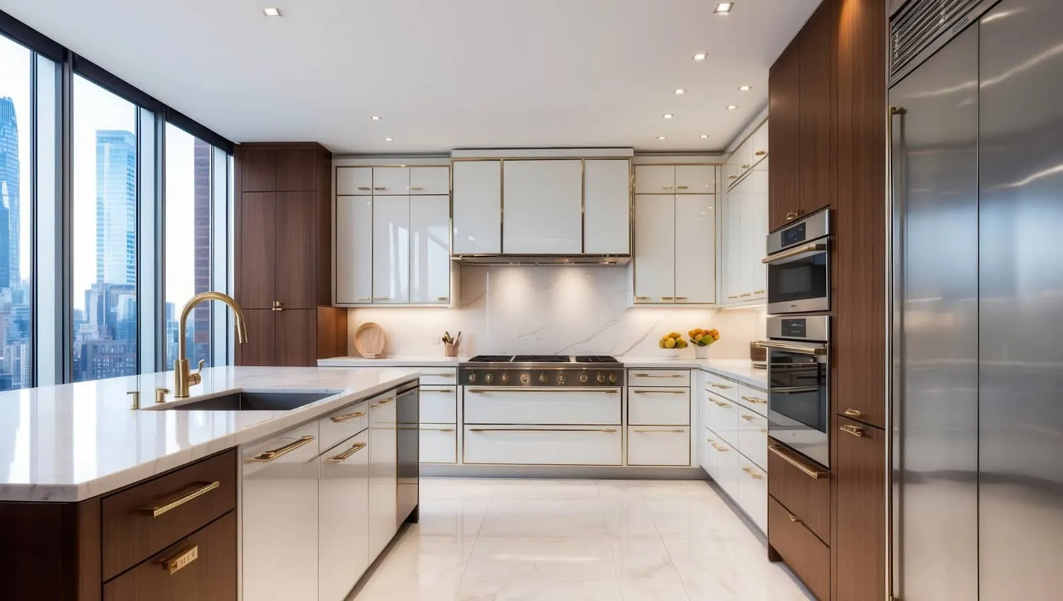 Kitchen with appliances