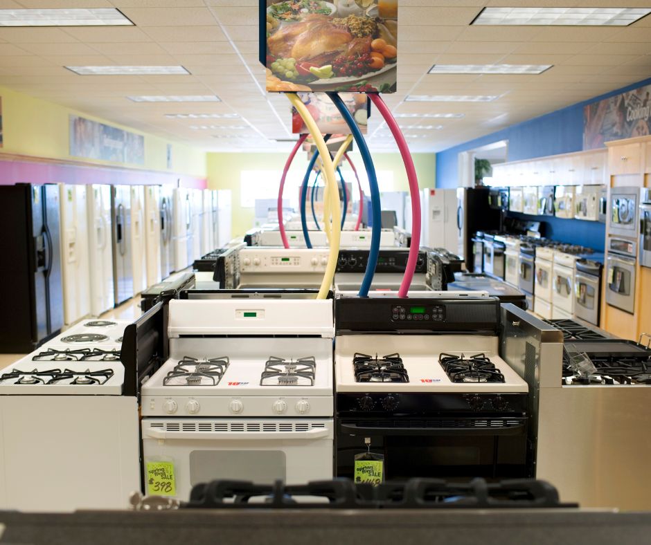 Scratch and Dent appliances image in the store