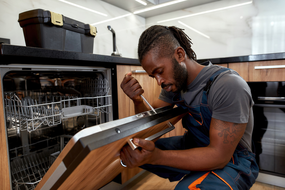 DIY dishwasher repair