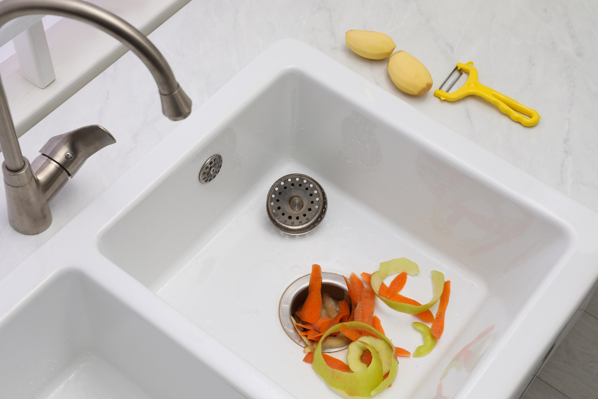 garbage disposal installation