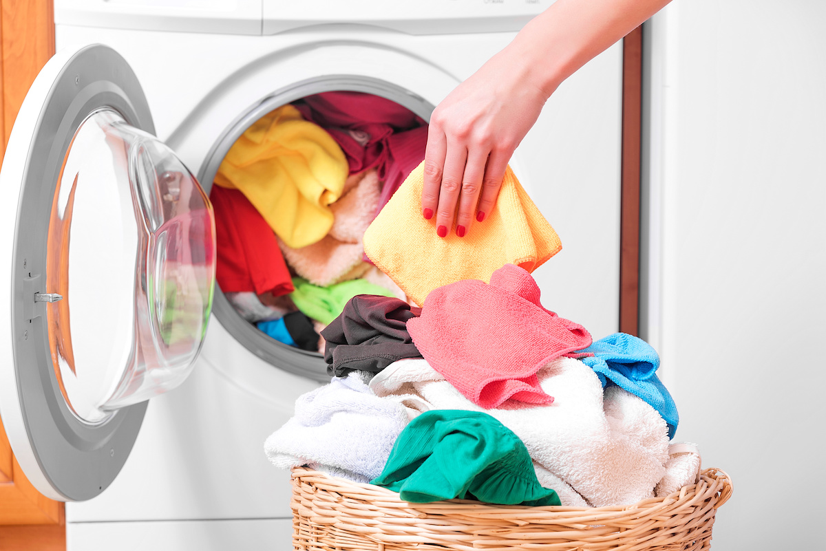 Washing machine mold and mildew