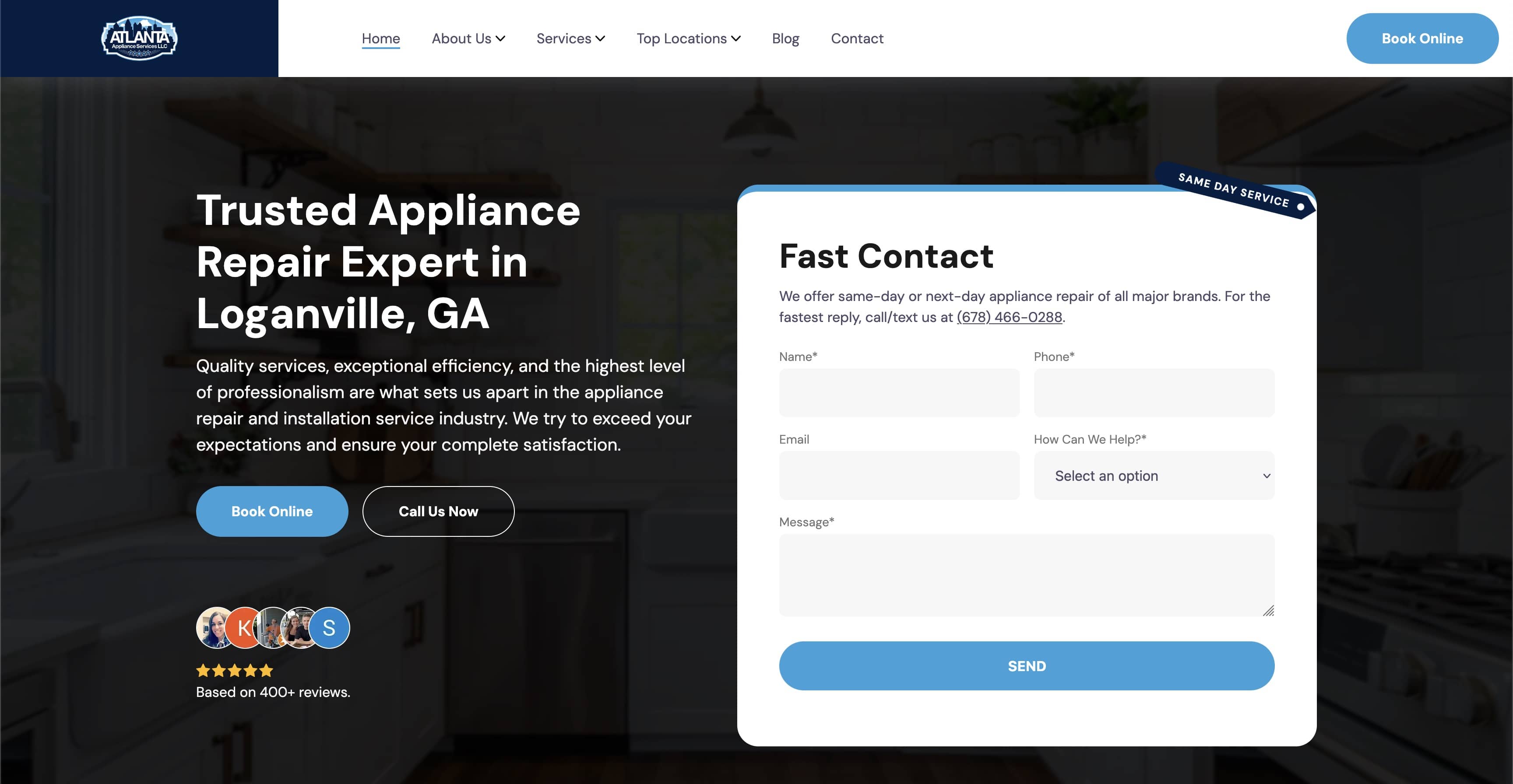 Appliance Repair Loganville, GA | Book Local Service | Atlanta Appliance Services