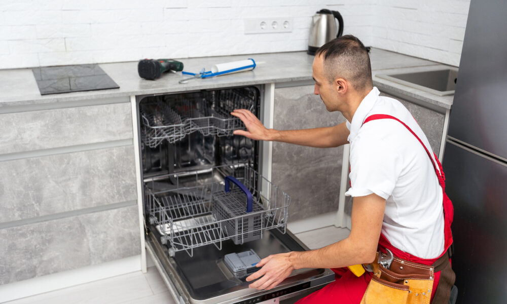 dishwasher leaking