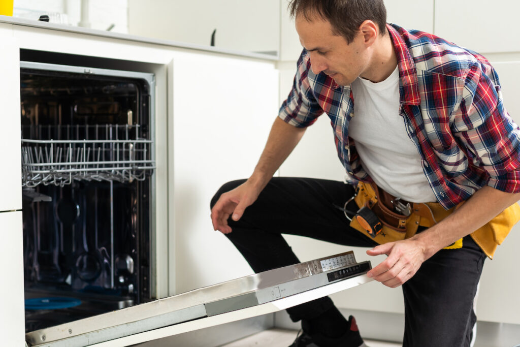 dishwasher leaking